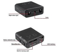 Mini caméra de sécurité espion cachée 1080p haute définition avec détecteur de mouvement - HX