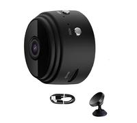 Mini caméra de sécurité magnétique, caméra de sécurité 360, mini caméra de sécurité sans fil, mini caméra magnétique cachée pour la maison, caméra de nounou pour la sécurité à domicile, contrôlée par