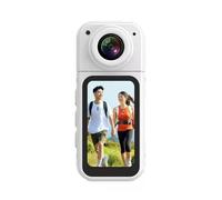 Mini caméra de sport 2,7 K rotative à 180 ° pour vélo, enregistreur de vélo, caméra HD, grande taille 2025, connexion d'écran, carte SD, WiFi, amovible