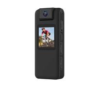 Mini Caméra De Sport HD À Vision Nocturne, Anti-secouement, sans Fil, Enregistreur Vocal des Forces De L'ordre, 1080P, Clip Arrière, Caméra De Tableau De Bord Facile à Utiliser(CAM Add 32GB Card)