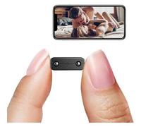 Mini caméra de surveillance HD sans fil HD1080P avec vision nocturne, détection de mouvement, visualisation à distance, 32Go, noir