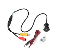 Mini Caméra de Vidéosurveillance, CCTV CCD IR Caméra de Vision Nocturne, Mini Caméra 170° Grand Angle Filaire Étanche pour Voiture
