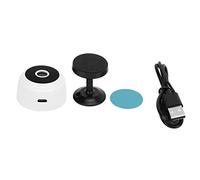 Mini caméra Domestique A9 avec Coque arrière magnétique, HD, Wi-FI, pour intérieur et extérieur, pour la Maison, Le Bureau, la Cour, Les Animaux domestiques, Compatible iOS et (White)