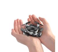 Mini Caméra Drone - Lumières Led, 8m/S Vitesse De Vol, 100m Gamme, Télécommande, Assistance App, Wifi, Caméra 0.3mp, 220m Batterie