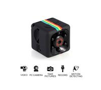 Mini Caméra DV Sports HD DV SQ11 - 1080P Vidéo, 12 MP Photo, Caméscope avec éclairage nocturne