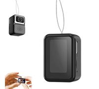 Mini caméra enregistreur vidéo HD 1080p - Porte-clés caméscope numérique, appareil photo rétro de 2,4 cm, mini caméras ultra portables pour voyage/vlog/prise de vue de nuit, enregistrement de concert