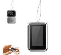 Mini caméra enregistreur vidéo HD 1080p - Porte-clés caméscope numérique, appareil photo rétro de 2,4 cm, mini caméras ultra portables pour voyage/vlog/prise de vue de nuit, enregistrement de concert