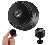 Mini caméra espion cachée 1080p HD sans fil WiFi caméra de sécurité intérieure avec vision nocturne, détection de mouvement, grand angle, contrôle par application