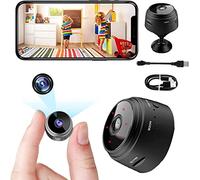 Mini caméra Espion cachée magnétique sans Fil compacte sans Fil avec Vision Nocturne et détection de Mouvement pour Bureau et Maison, intérieur et extérieur 2023