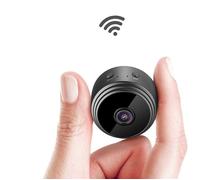 Mini caméra espion cachée sans fil, Full HD, pour surveillance à domicile
