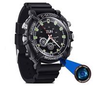 Mini caméra espion DV étanche Full HD 1080p avec vision nocturne infrarouge et enregistrement audio vidéo DVR 32 Go de mémoire