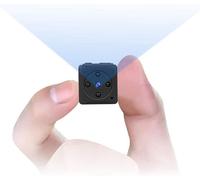 Mini Camera Espion Enregistreur, Full HD 1080P Magnetic Spy Cam sans Fil Nanny Caméra Cachée avec Détection de Mouvement et Vision Nocturne, Interieur/Exterieur Micro Camera Surveillance