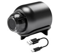 Mini caméra espion HD 1080p - Caméra de surveillance cachée - Vision nocturne - Détection de mouvement - Contrôle par application pour la maison, le bureau, le magasin, l'entrepôt, l'intérieur