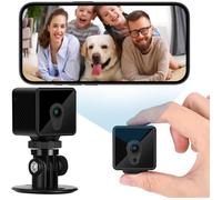 Mini Camera Espion, HD 1080P WiFi Bluetooth Caméra Interieur avec Vision Nocturne,Cloud Storage Space for Home Video Surveillance