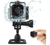 Mini Caméra Espion, Mini Caméra Cachée HD 1080P, Mini Caméra Magnétique avec Coque Étanche, Vision Nocturne Automatique et Enregistrement en Boucle pour la Maison/Bureau Caméra de Sécurité