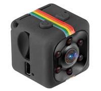 Mini Caméra Espion, Petite Caméra HD, Caméra Vidéo à Vision Nocturne IR, Enregistreur DVR, Grand Angle 140° et Caméra de Surveillance HD 10 M pour la Maison (Noir)