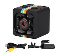 Mini Caméra Espion, Petite Caméra Vidéo Portable sans Fil 720P Grand Angle de 140° avec Détection de Mouvement de Vision Nocturne sans Lumière, Caméra de Sécurité Domestique WiFi Caméra Bébé sans Fil