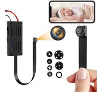 mini caméra espion pour chemise ou veste wifi 1080P noir