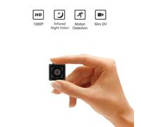 Mini caméra espion pour une utilisation intérieure et extérieure, résolution HD 1080p, vision nocturne améliorée, respect de la vie privée,