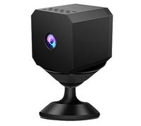 Mini Camera Espion sans Fil, 1080P Camera Surveillance WiFi Interieur & Exterieur sans Fil Invisible a Distance Discrete avec Vision Nocturne, Micro Cachée Caméra Espion Bebe Maison Chat Voiture Chien