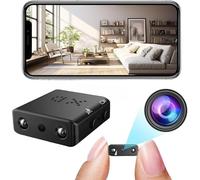 Mini Camera Espion sans Fil, Petite Camera Espion, Caméra Espion,avec Vision,Mini Caméra De Nounou pour Animal Domestique Bébé,Intérieur Et Extérieur Télécommande 1080p,Application pour Téléphone