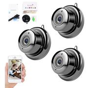 Mini caméra espion sans fil, ultra invisible HD 1080p caméra cachée, caméra de sécurité intérieure pour bébé/animal de compagnie/nounou, appareil de surveillance compact et portable