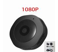 Mini caméra espion WiFi 4K HD 1080p,petit caméscope portable,vision nocturne,micro caméra,IP,invisible,Smart Home,surveillance à distance - Type [1080P H6]-64G