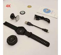 Mini caméra espion WiFi 4K HD 1080p,petit caméscope portable,vision nocturne,micro caméra,IP,invisible,Smart Home,surveillance à distance - Type 4K H6 pro-16G
