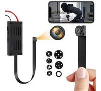 Mini Caméra Espion Wifi Bouton Vidéosurveillance Full HD 1080p Android iOs + SD 32Go