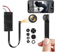 Mini Caméra Espion Wifi Bouton Vidéosurveillance Full HD 1080p Android iOs + SD 8Go YONIS
