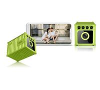 Mini caméra espion WiFi cachée Full HD 1080p sans fil WiFi caméra de sécurité intérieure, avec batterie adaptée pour une utilisation familiale avec vision nocturne, détection de mouvement, grand angle