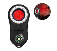 Mini caméra et détecteur audio avec boussole et lampe de poche, détecteur de signal GPS - .