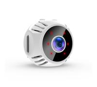 Mini Camera HD 1080P Vision Nocturne Surveillance Wifi Maison Intelligente Blanc YONIS
