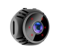 Mini Camera HD 1080P Vision Nocturne Surveillance Wifi Maison Intelligente Noir YONIS
