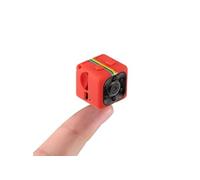 Mini Caméra HD Sport Sans Fil Détection Mouvement Infrarouge Carte Tf Rouge