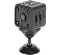 Mini Caméra IP Compacte, Caméra Intérieure Extérieure WiFi sans Fil HD 1080P, Angle de de 155° avec Détection de Nuit et de Mouvement pour la sécurité à Domicile.[G516]