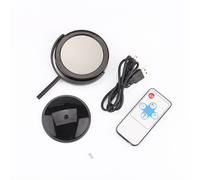 Mini caméra miroir avec moniteur intégré, caméra de surveillance cachée avec déclencheur de mouvement et enregistreur vidéo numérique HD en