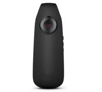 Mini caméra multifonction, caméra corporelle Full HD 1080p avec vision nocturne, compatible avec les cartes mémoire jusqu'à 128 Go, détection de
