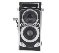 Mini Caméra Numérique Vintage, Portable de Style TLR Retro Point et Photo Compacte Petite Caméra de Poche, 1080p FHD Vidéo 12MP Autofocus Vlogging Caméra pour Les Adolescents