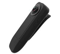 Mini caméra portable 1080p à clip arrière, enregistreur pour forces de l'ordre avec vision nocturne infrarouge.