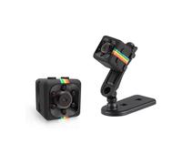 Mini caméra portable SQ11 : vision nocturne 1080P, grand angle 140° - Parfait pour la sécurité à domicile et au bureau