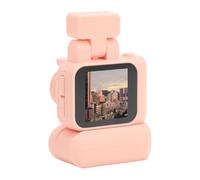 Mini Caméra Porte-clés, Caméscope Enregistreur Vidéo de Poche Minuscule 1080P, avec écran de 1,44 Pouces, Caméra Miniature avec Flash, Filtres Intégrés (Pink)