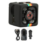 Mini caméra sans fil - SQ11 - HD 1080P - Vision nocturne - Batterie 200 mAh - Noir