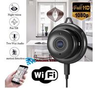Mini caméra sans fil WIFI IP Vision nocturne Full HD 1080P - Kits pour la sécurité à domicile CCTV