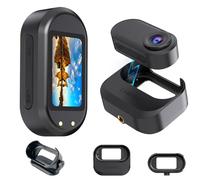 Mini Caméra Sport 1080P, Caméra de Sport Boîtier de Charge Magnétique, Écran HD Pleine Vue 1.47 Pouce,150 Min de Autonomie, pour Vélo, Voyage,Multifonctions Kit d'Accessoiresv