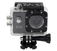 Mini Caméra Sport HD 1080P Étanche 30M Écran 1.5'' Photos Vidéo Angle 140° Noir + SD 4Go YONIS
