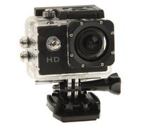 Mini Caméra Sport HD 720P Étanche 30M Écran 1.5' Photos Vidéo 140° Noir 4 Go YONIS