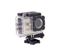 Mini Caméra Sport HD 720P Étanche 30M Écran 1.5' Photos Vidéo Angle 140° Argent + SD 32Go YONIS