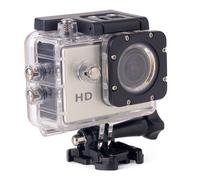 Mini Caméra Sport HD 720P Étanche 30M Écran 1.5' Photos Vidéo Angle 140° Argent + SD 8Go YONIS
