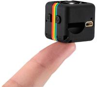 Mini caméra SQ11 HD 1080P, enregistreur espion avec vision nocturne et détection de mouvement, sécurité discrète assurée.